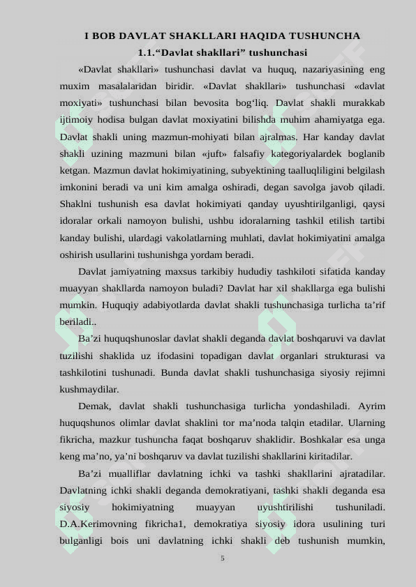 DAVLATNING TUZILISH SHAKLLARI 5