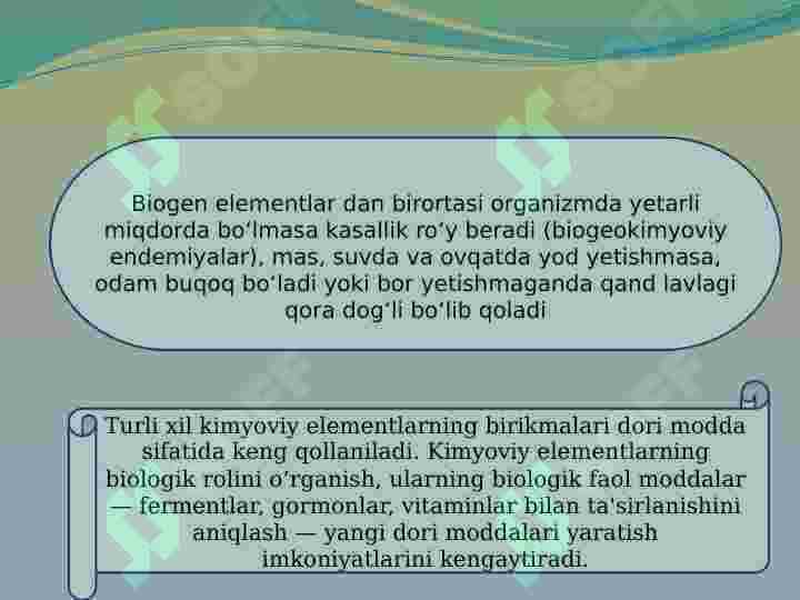 BIOGEN ELEMENTLAR 4