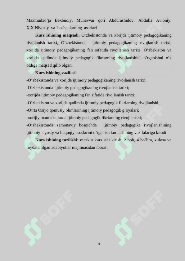 Qadimgi davrlarda O’zbekistonda va Xorijda ijtimoiy pedagogik fikrlarning rivojlanishi 4