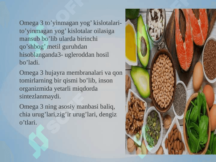 Omega 3 kislotalari 2