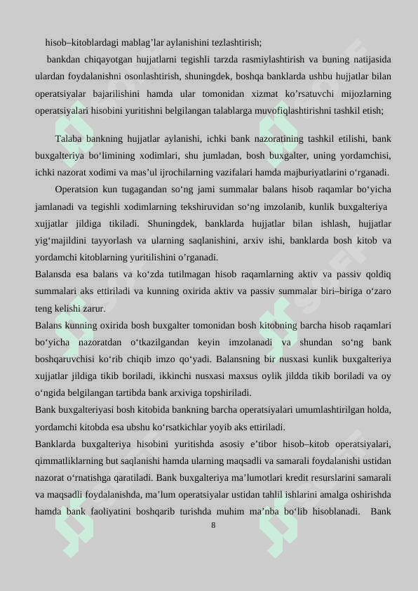 Aloqabank amaliyot kundaligi 8