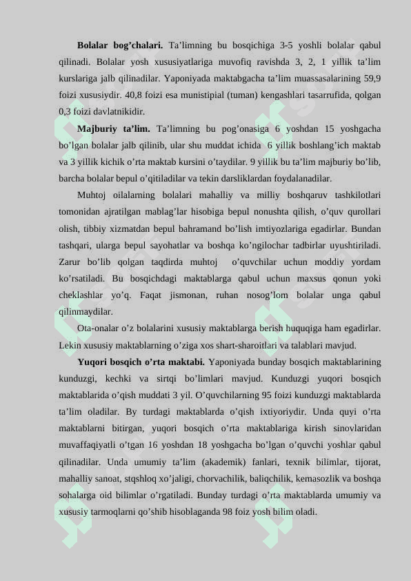 Osiyo mamlakatlarida ta’lim-tarbiya jarayonining o‘ziga xos xususiyatlari 4