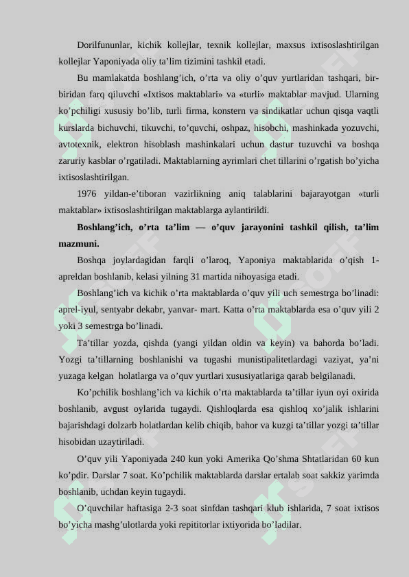 Osiyo mamlakatlarida ta’lim-tarbiya jarayonining o‘ziga xos xususiyatlari 5