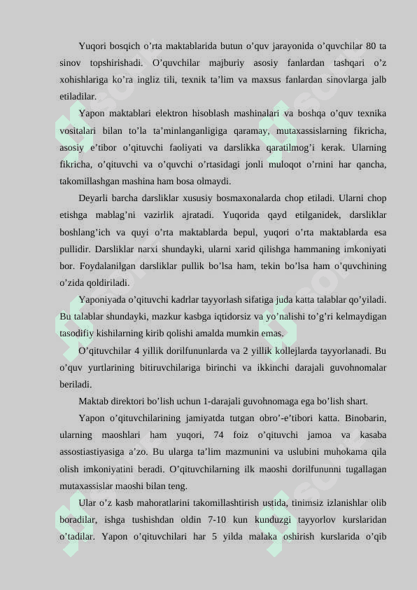 Osiyo mamlakatlarida ta’lim-tarbiya jarayonining o‘ziga xos xususiyatlari 6