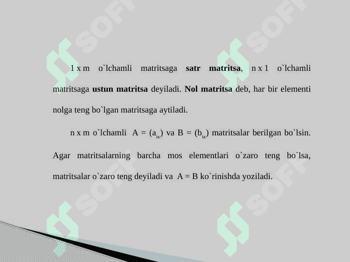 Matritsa va ular ustida amallar 4