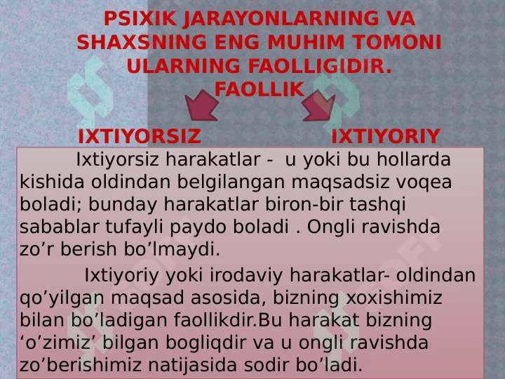 Iroda. Iroda borasidagi nazariyalar 2