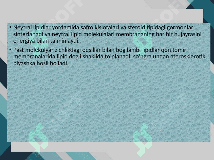 Yog’lar almashinuvining irsiy buzilishlari 3
