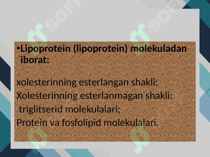 Yog’lar almashinuvining irsiy buzilishlari 4