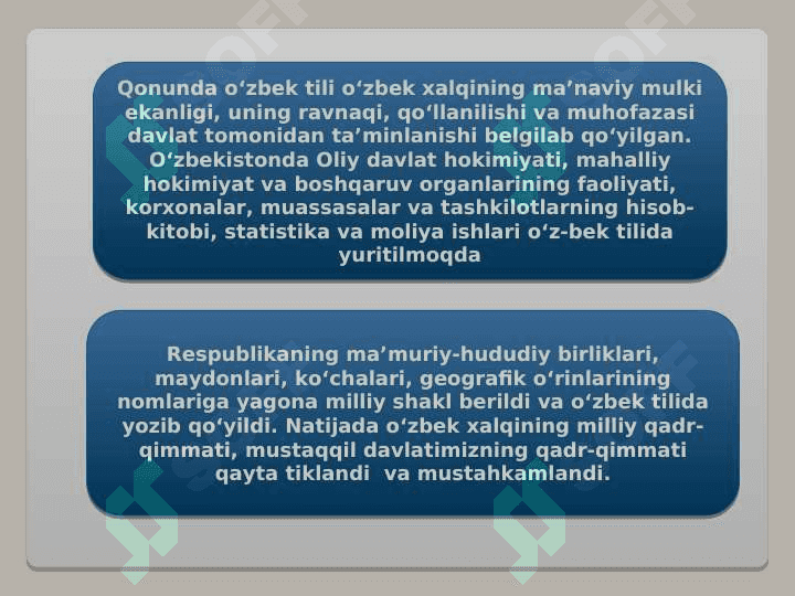 Mustaqillik yillarida O’zbekistondagi ma’naviy va madaniy taraqqiyot. 3