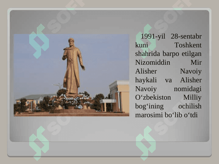 Mustaqillik yillarida O’zbekistondagi ma’naviy va madaniy taraqqiyot. 7