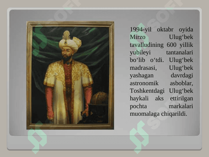 Mustaqillik yillarida O’zbekistondagi ma’naviy va madaniy taraqqiyot. 8