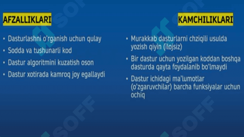 Obyektga yo'naltirilgan dasturlash asoslari 5