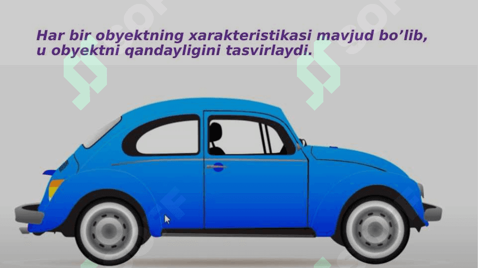 Obyektga yo'naltirilgan dasturlash asoslari 8