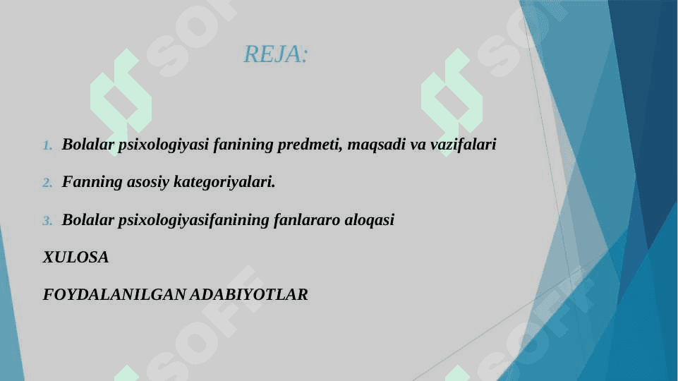 BOLALAR PSIXOLOGIYASI VA PSIXODIAGNOSTIKASI O'QUV FANI SIFATIDA 2 2