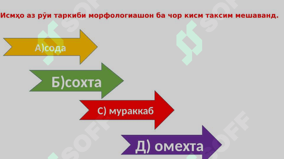 Ҳиссаҳои номии нутқ 7