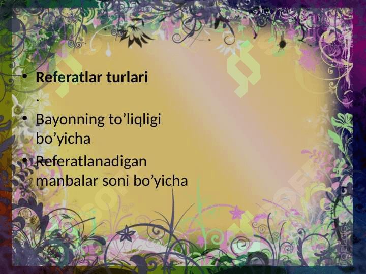 Referat. Referat turlari 5