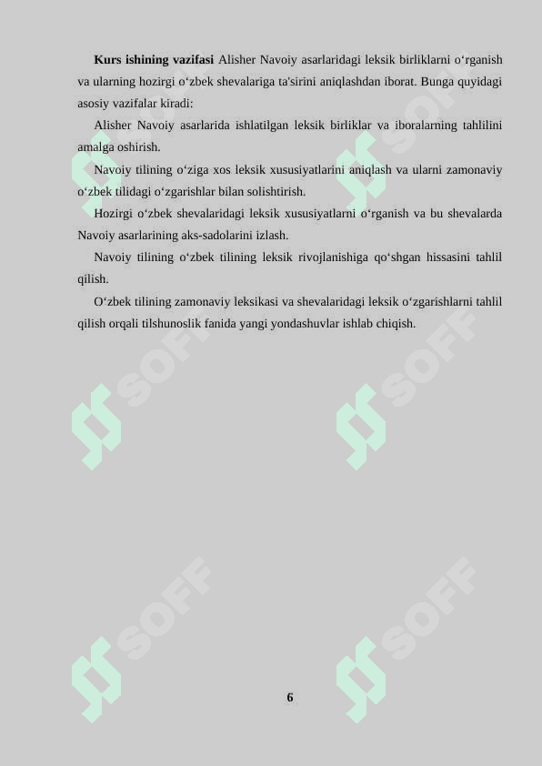 Alisher Navoiy asarlari va hozirgi oʻzbek shevalari leksikasi 5