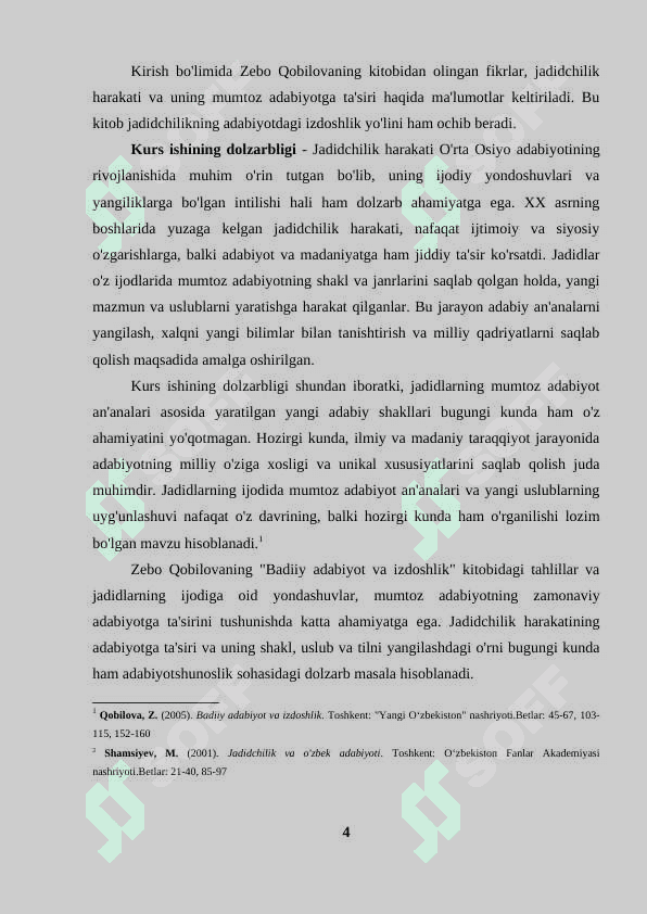 Jadidlar ijodida mumtoz adabiyot an’analari. 3