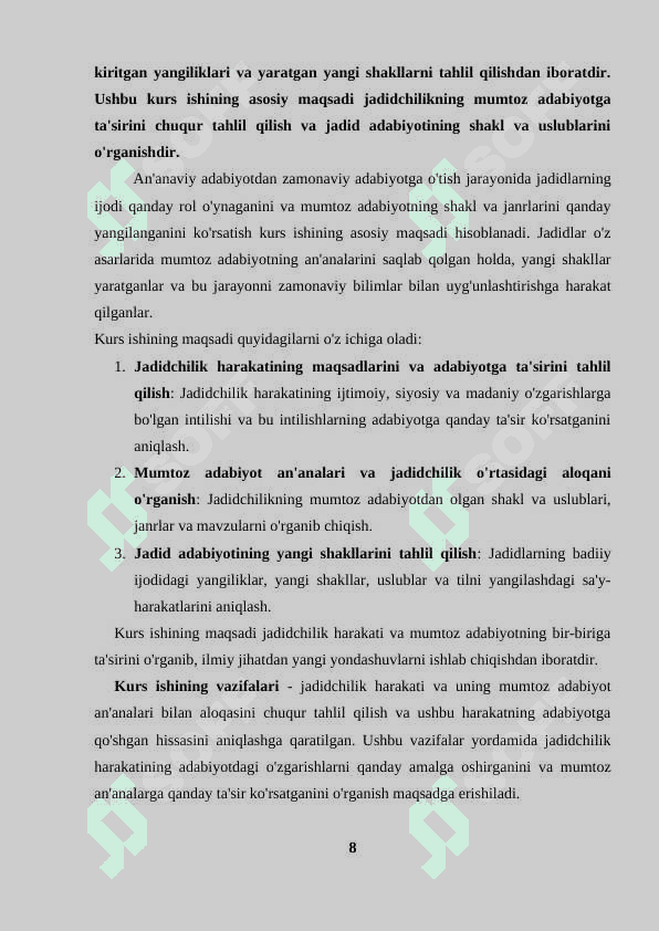 Jadidlar ijodida mumtoz adabiyot an’analari. 7