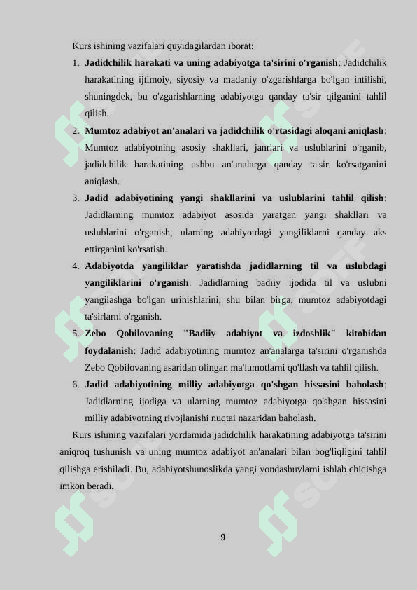 Jadidlar ijodida mumtoz adabiyot an’analari. 8
