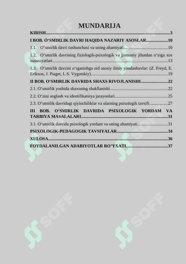 O‘smirlar to‘g‘risida umumiy tushuncha 2