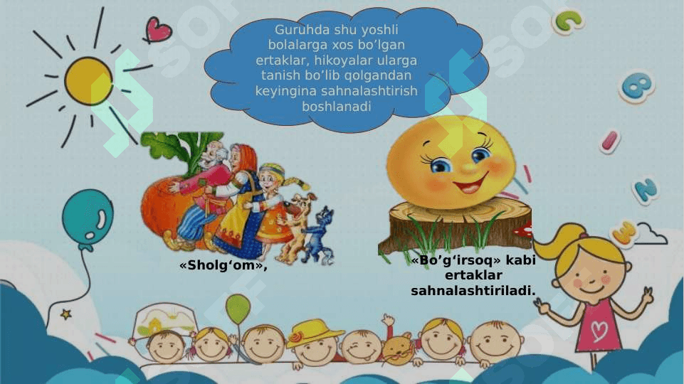 Sahnalashtirish faoliyati jarayonida bolalarda ijodkorligini rivojlanishi metodlari 5