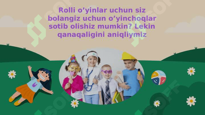 Maktabgacha ta’lim tashkilotida saxnalashtirish faoliyatining asosiy maqsadi 4