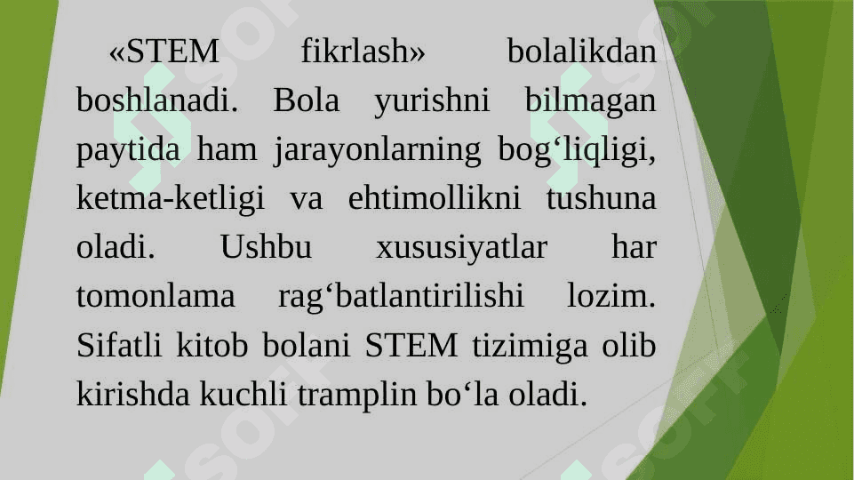 STEAM TA’LIM TEXNOLOGIYASINING O’ZIGA XOS XUSUSIYATLARI 4