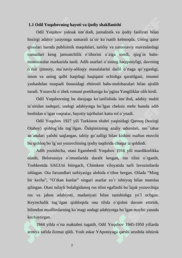 Bir koshona  sirlari dramasida inson ruhiyat kechinmalari tasviri  kurs ishi 5