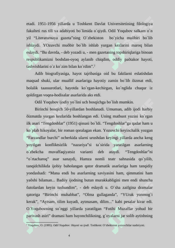 Bir koshona  sirlari dramasida inson ruhiyat kechinmalari tasviri  kurs ishi 6
