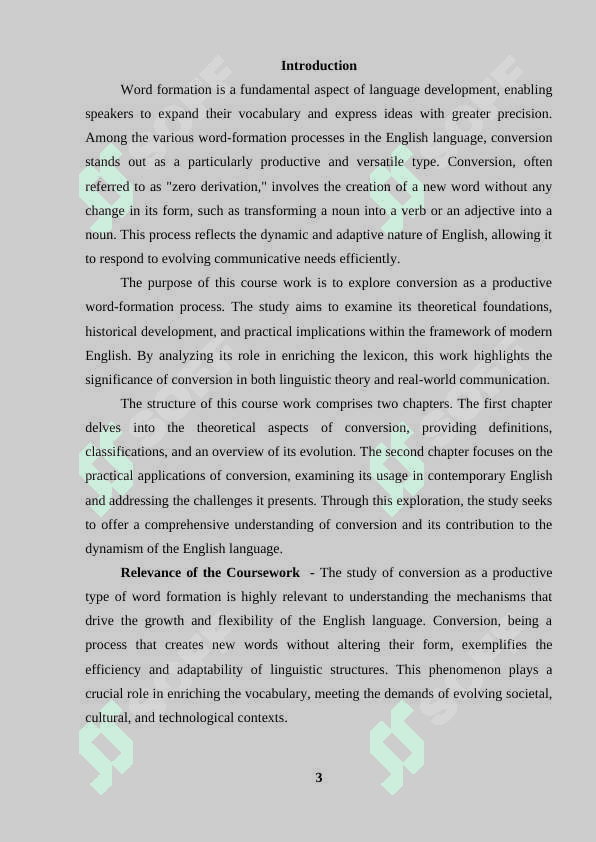 Conversion as a productive type of word formation 2