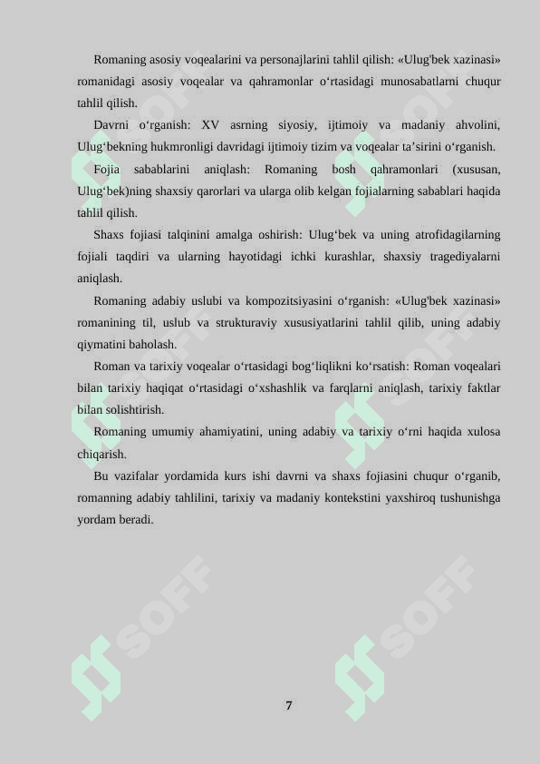 «Ulug'bek xazinasi» ramanidan davr va shaxs fojiasi talqini 6