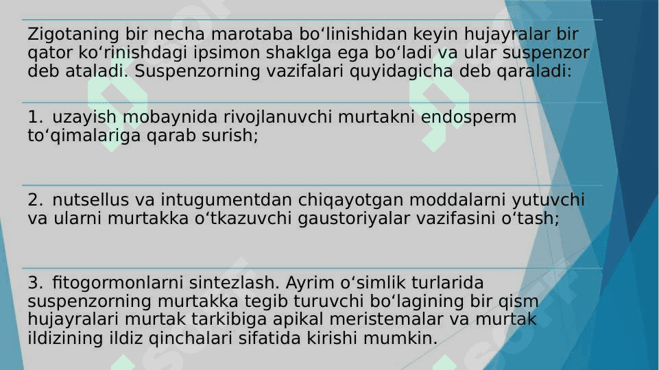 O'simliklar ontogenizining fiziologik tavsifi 8