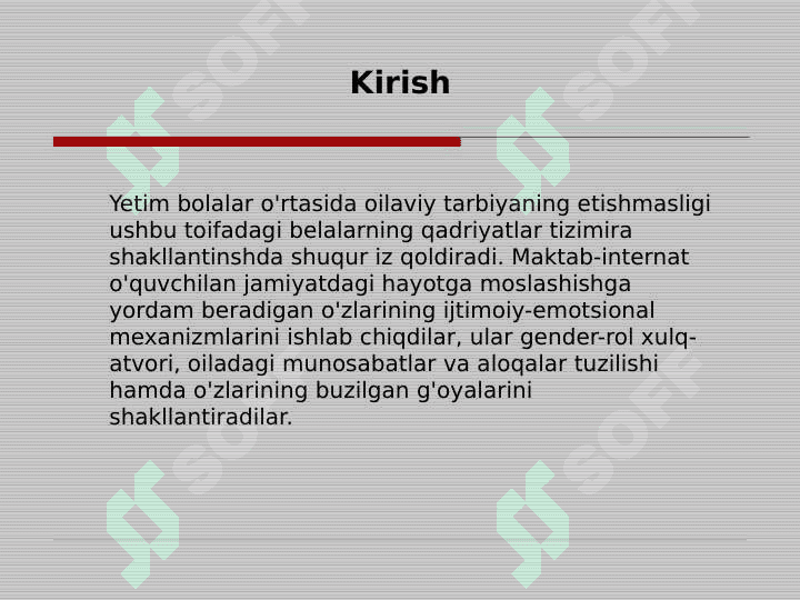 Mehribonlik uyi tarbiyalanuvchilari bilan olib   boriladigan ijtimoiy-pedagogik faoliyatda        muammoli ta'lim texnologiyalardan                            foydalanish 3