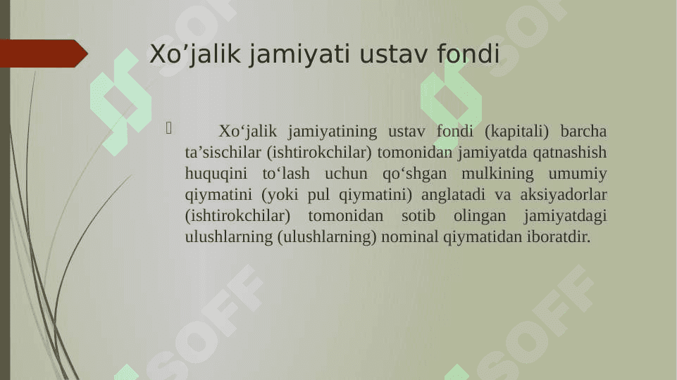 Xo‘jalik jamiyatlarini tashkil etish, qayta tashkil etish va tugatish 4
