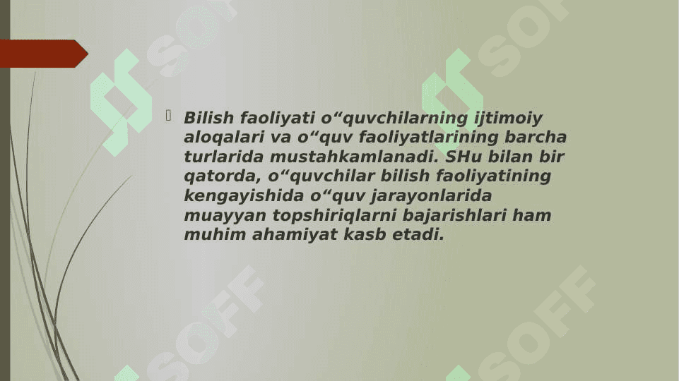 Shaxs izlanishli bilish faoliyati bosqichlari. 3