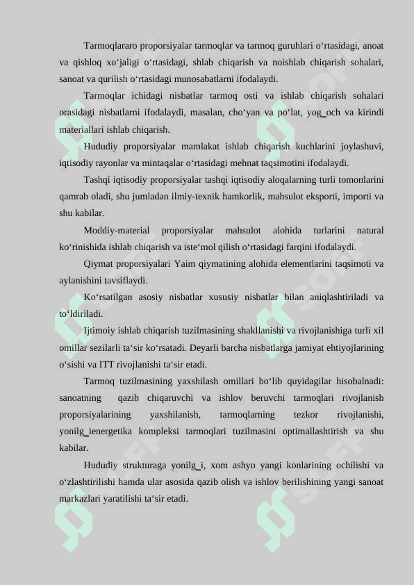 Ijtimoiy ishlab chiqarish,uning milliy iqtisodiy taraqqiyotdagi o`rni. 6