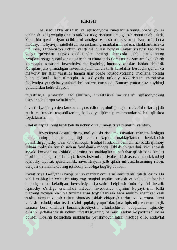Investitsiyaning mohiyati manbalari va shakllari 3
