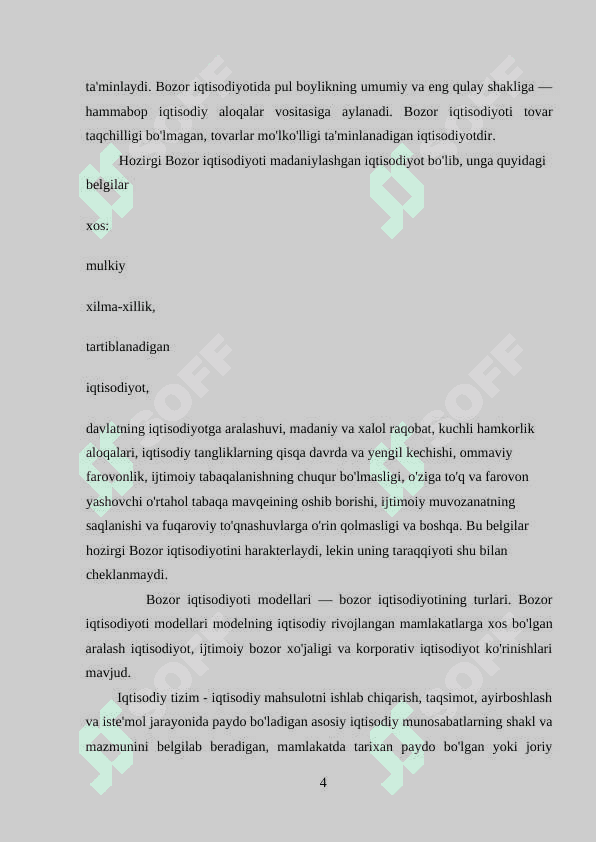 Iqtisodiyotni Tartiblashning Bozor Mexanizmi 4