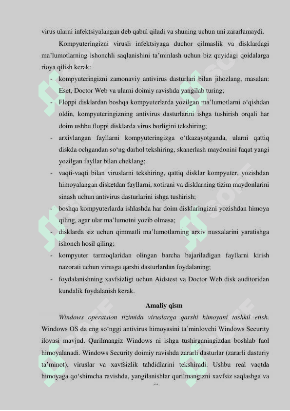 Shaxsiy kompyuterlarda viruslarga qarshi himoyani o‘rnatish 4