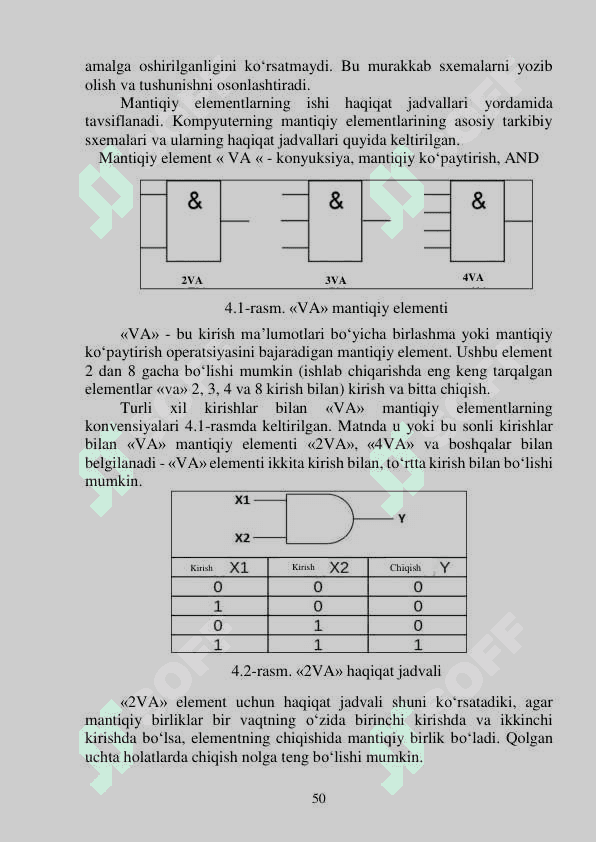 KOMPYUTERNING ARIFMETIK VA MANTIQIY  ASOSLARI 2