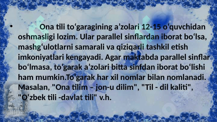 Darsdan tashqari ishlarni tashkil qilish metodikasi 8
