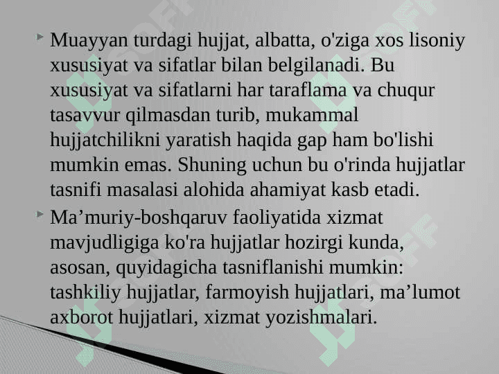 SOHAVIY XIZMAT YOZISHMALARI 5
