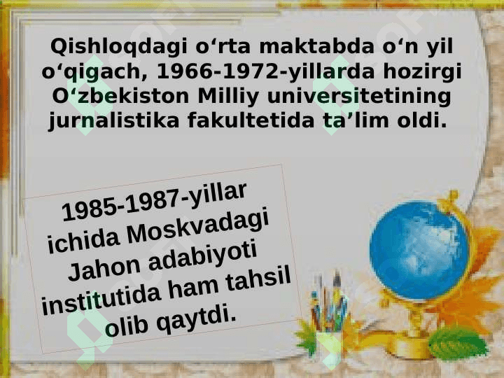 Tog`ay Murod (1948-2003) 3