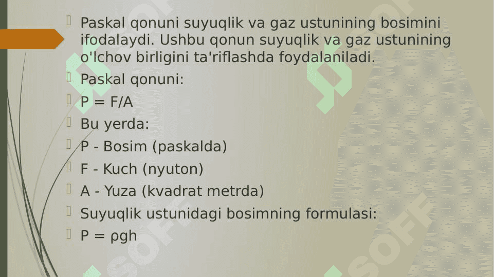 Suyuqliklar va gazlarning fizik va kimyoviy xossalari 4