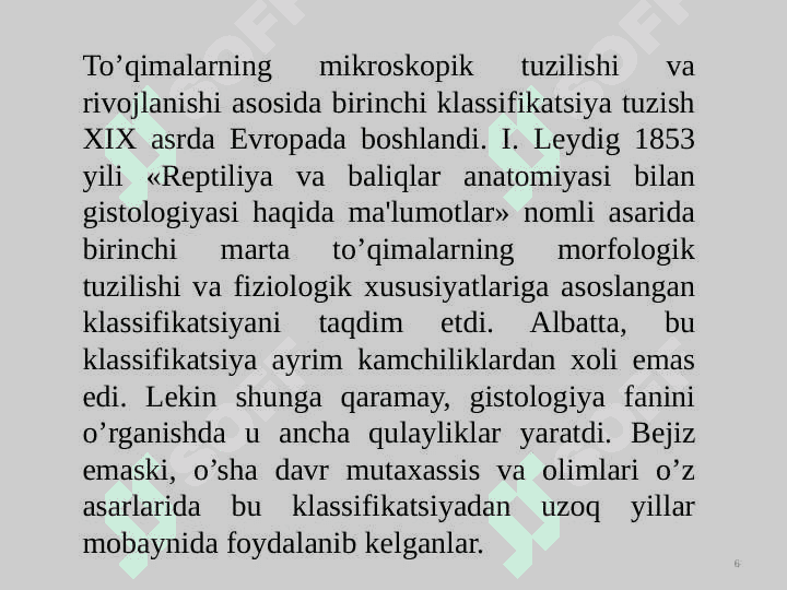 Epiteliy to’qimasi 6