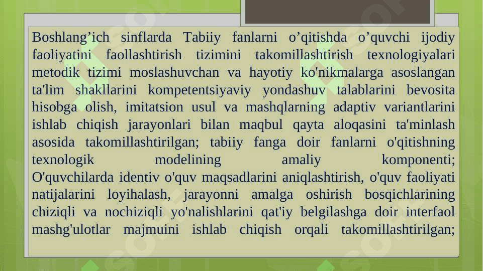 Dissertatsiya himoyasi taqdimoti 7