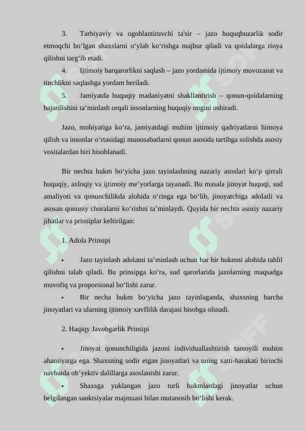 Bir necha hukm yuzasidan jazo tayinlash 7