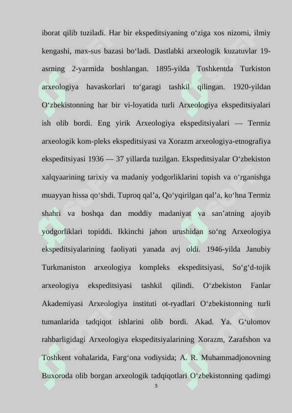 Yutake janubiy Turkmaniston ekspeditsiyasi 5