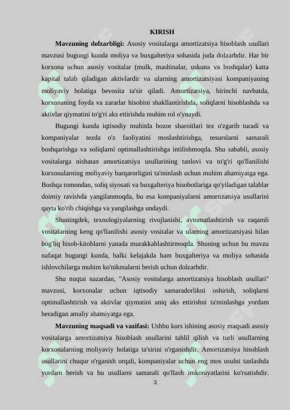 Asosiy vositalarga amortizatsiya hisoblash usullari 3